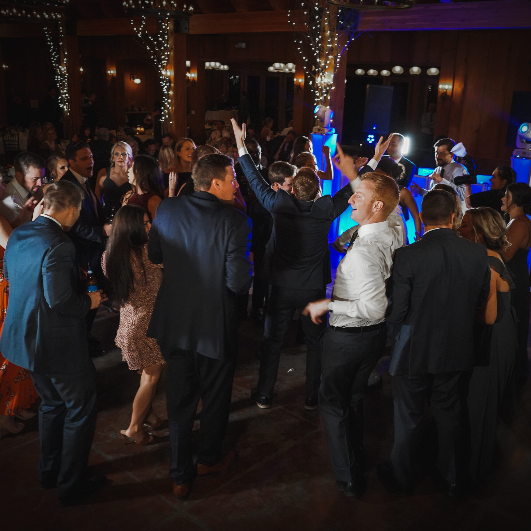 Wedding Guests on Dance Floor in St. Louis